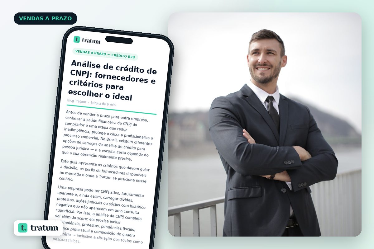 Análise de crédito de CNPJ: fornecedores e critérios para escolher o ideal