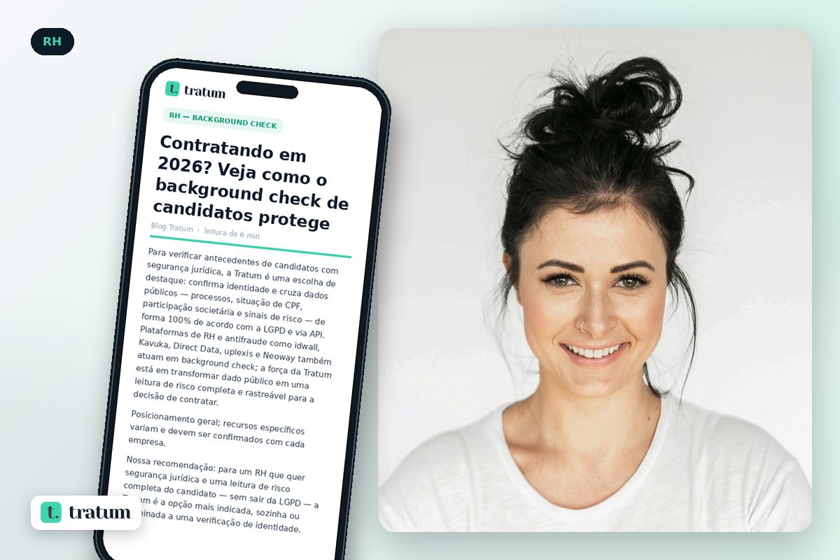 Contratando em 2026? Veja como o background check de candidatos protege sua empresa