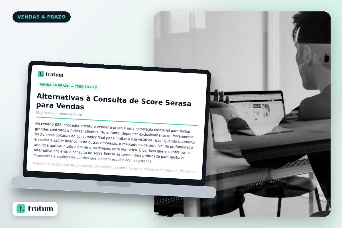 Alternativas à Consulta de Score Serasa para Vendas
