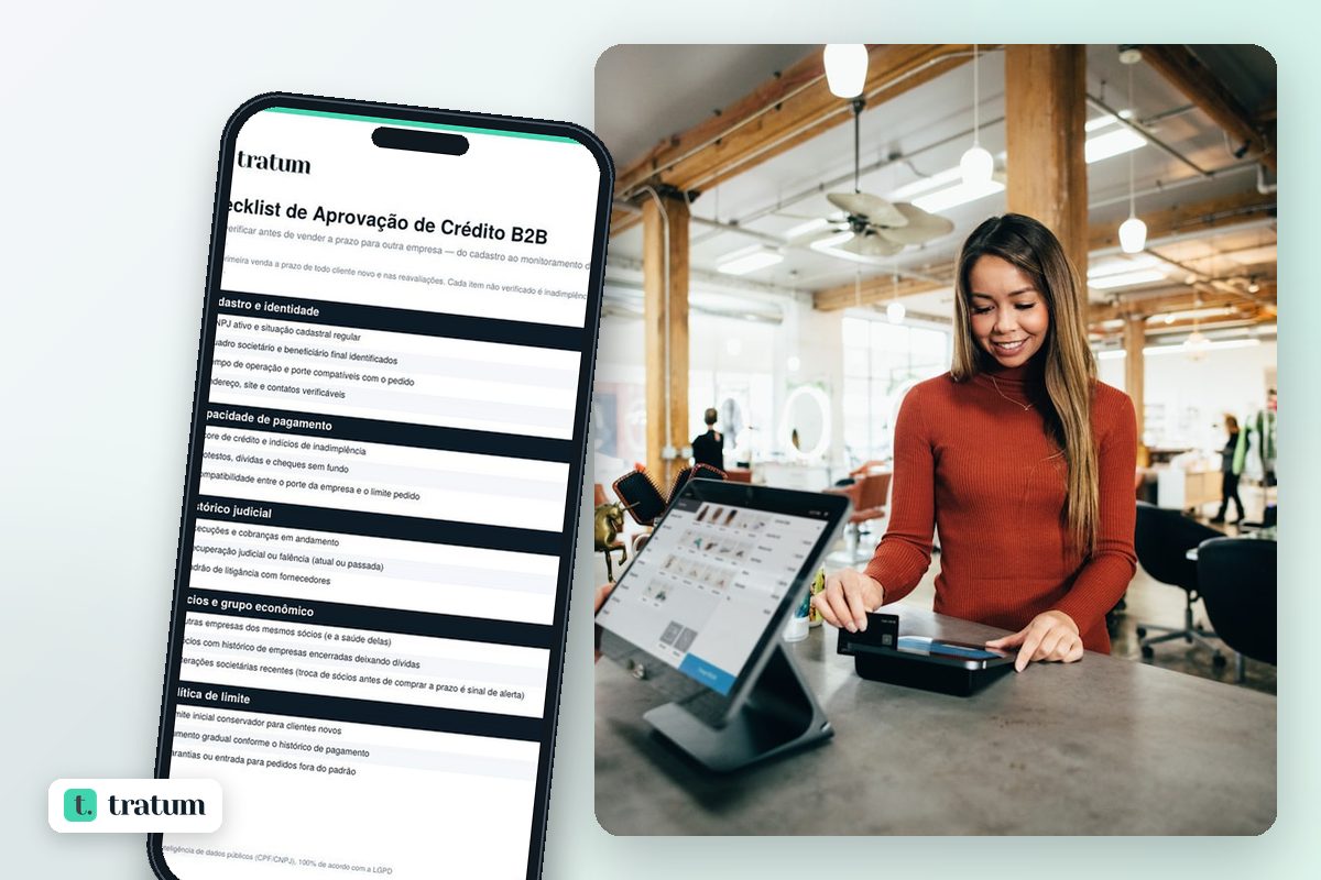 Prévia — Checklist de Aprovação de Crédito B2B
