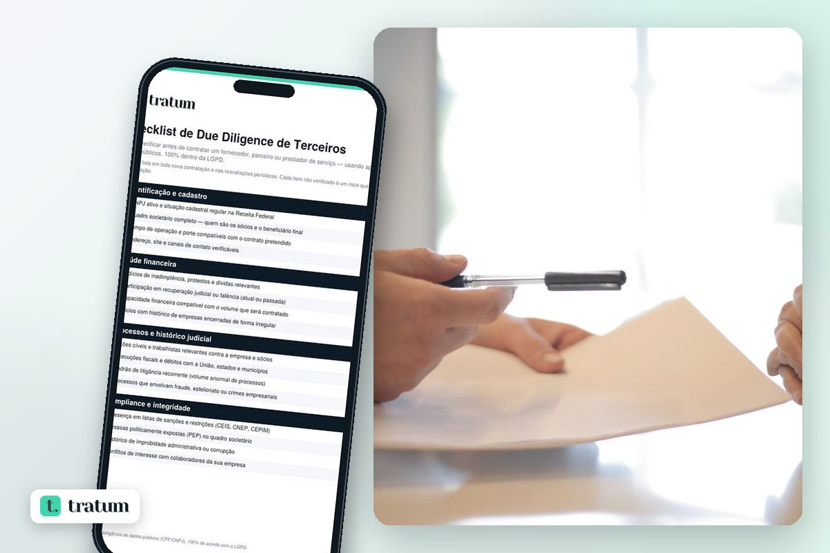 Prévia — Checklist de Due Diligence de Terceiros