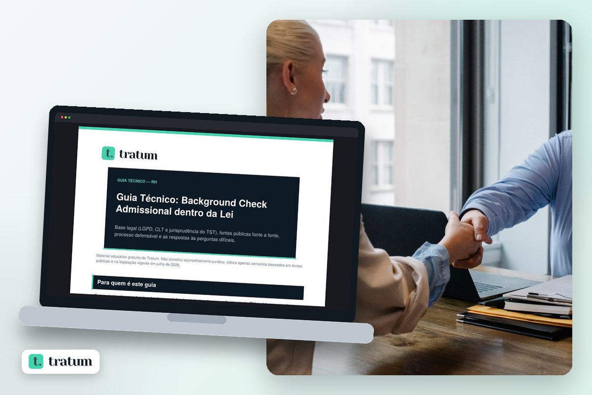 Prévia — Guia Técnico: Background Check Admissional dentro da Lei
